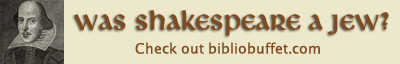was shakespeare a jew